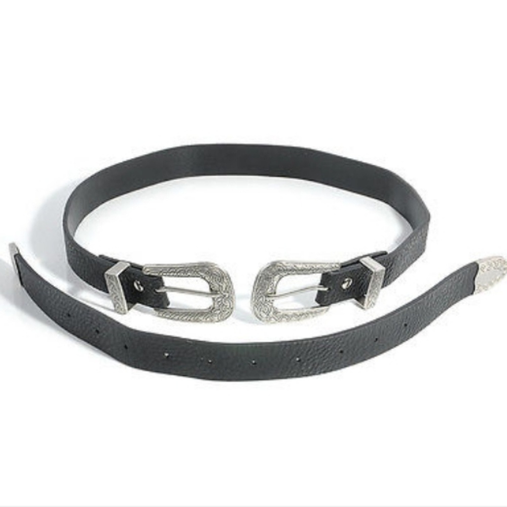 Double Buckle Boho Belt - Picture 4 of 7